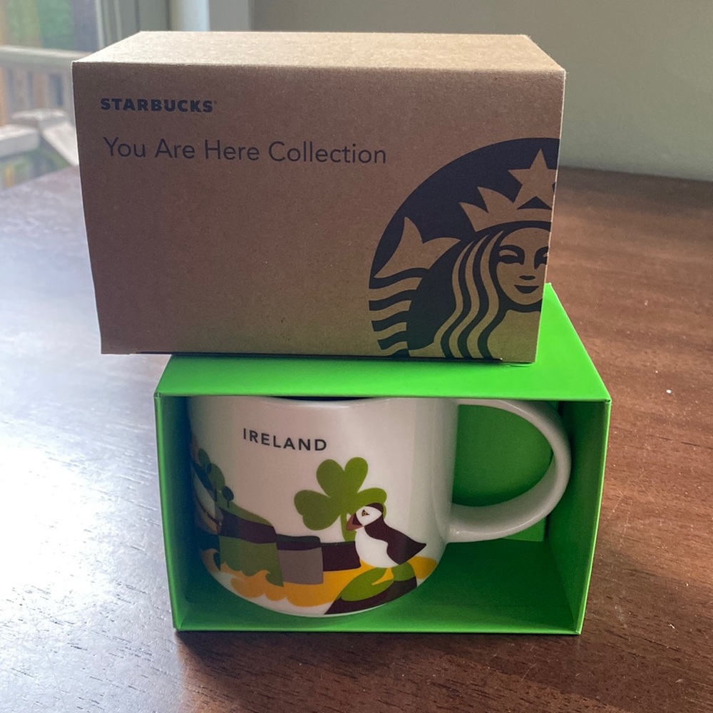 Ireland You Are Here Starbucks Coffee Cup NWB